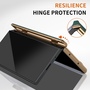 Klapph�lle + H9 Display Glas Samsung Galaxy Z Fold8 Ultra 5G Gr�n