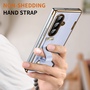 Klapph�lle + H9 Display Glas Samsung Galaxy Z Fold8 Ultra 5G Lila