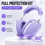 TPU Headset Fullcover Schutzcase f�r Apple AirPods Max / Max 2 Blau