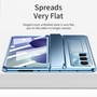 Klapph�lle + Display Folie Samsung Galaxy Z Fold8 Ultra 5G Blau