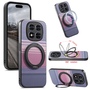 MagSafe Dreh Ring f�r Xiaomi Redmi Note 15 Pro 5G Kameraschutz Lila