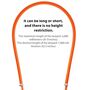 Nylon Magnetic Adjustable Phone Lanyard f�r iPhone 17 Serie Halterung