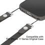 Nylon Magnet Adjustable Phone Lanyard f�r iPhone 17 Serie Halterung