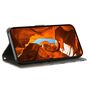 Kunstleder Wallet f�r Xiaomi Redmi A7 4G Blumenmotiv Lila