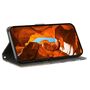 Kunstleder Xiaomi Redmi A7 4G Cover Wallet Print Motiv Schwarz Gold