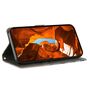 Kunstleder f�r Xiaomi Redmi A7 4G Cover Wallet Print Eule Braun