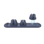 3 in 1 Magnetische Desktop Kabelclips Silikon Cable Ladekabel Zubeh�r