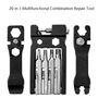 20 in 1 Fahrrad Reparatur Werkzeug Repair Tool Schwarz