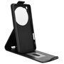 Flipcase Kunstleder f�r Oppo Find X9 Ultra 5G Klapph�lle mit Kartenfach Schwarz