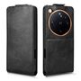 Flipcase Kunstleder f�r Oppo Find X9 Ultra 5G Klapph�lle mit Kartenfach Schwarz