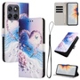 Handyh�lle Kunstleder f�r Motorola Moto G87 G77 G67 5G Cover Tasche Print Motiv