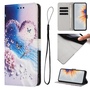Handyh�lle Kunstleder f�r Motorola Moto G87 G77 G67 5G Cover Tasche Print Motiv