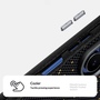 Muster PC f�r Samsung Galaxy Z Fold8 5G Motiv Kameraschutz Schwarz