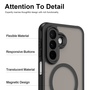 MagSafe f�r Samsung Galaxy A27 5G TPU Hybrid Kameraschutz Matt Schwarz