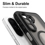 MagSafe f�r Samsung Galaxy A27 5G TPU Hybrid Kameraschutz Matt Schwarz