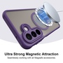 MagSafe f�r Samsung Galaxy A27 5G TPU Hybrid Kameraschutz Matt Lila