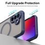 MagSafe f�r Samsung Galaxy A27 5G TPU Hybrid Kameraschutz Matt Blau