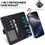Magnetisch Wallet f�r Google Pixel 11 Pro XL Abnehmbar 2 in 1 Design