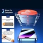 F�r Apple iPhone 18 Pro SnapFit Privacy 9H Glas Installationshilfe