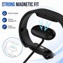 Ladekabel mit Ladebasis f�r Google Fitbit Air Magnetisch USB-A Schwarz