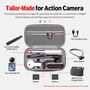 Wasserdichte EVA Tragetasche Travel Bag f�r Insta360 X6 Kit Zubeh�r