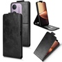 Kunstleder Xiaomi Redmi 17C 5G Klapph�lle Tasche Kartenfach Schwarz