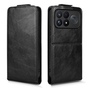 Kunstleder Klapp Tasche f�r Xiaomi Poco F9 Ultra 5G Kartenfach Schwarz