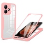 360 Grad Xiaomi Redmi Note 17 Pro 5G Display Folie & Kameraschutz Rosa