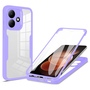 360 Grad Xiaomi Redmi Note 17 Pro 5G Display Folie & Kameraschutz Lila