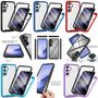 360 Grad Handyh�lle Samsung Galaxy S26 FE / S25 FE Display Folie & Kameraschutz