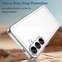 Sto�fest f�r Samsung Galaxy S26 FE TPU Acryl Hybrid Transparent