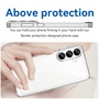 Sto�fest f�r Samsung Galaxy S26 FE TPU Acryl Hybrid Transparent