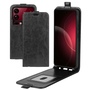 Kunstleder Etuis Xiaomi 18 Pro Max Tasche Kartenfach Silikon Schwarz