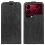 Kunstleder Etuis Xiaomi 18 Pro Max Tasche Kartenfach Silikon Schwarz