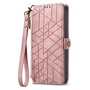 Wallet Klapp Tasche f�r Samsung Galaxy S26 FE Kunstleder Zipper Rosa
