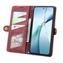 Wallet Klapp Tasche f�r Samsung Galaxy S26 FE Kunstleder Zipper Rot
