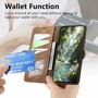 Wallet Klapp Tasche f�r Samsung Galaxy S26 FE Kunstleder Zipper Rot