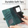 Handyh�lle Wallet Klapp Tasche f�r Samsung Galaxy S26 FE Kunstleder Geo Zipper