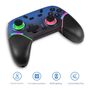 X9 Wireless Controller PC Switch PS4 X9 RGB 2.4G Blau