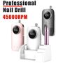 Hollow Cup Nail File Remover High Power Nail Care Tool Kosmetik Pink 