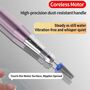 Hollow Cup Nail File Remover High Power Nail Care Tool Kosmetik Grau 