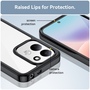 Sto�fest f�r Xiaomi Redmi 17 4G / 17 5G TPU Acryl Hybrid Schwarz