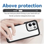 Sto�fest f�r Xiaomi Redmi 17 4G / 17 5G TPU Acryl Hybrid Schwarz
