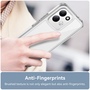 Sto�fest f�r Xiaomi Redmi 17 4G / 17 5G TPU Acryl Hybrid Transparent