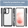 Sto�fest f�r Xiaomi Redmi Note 17 Pro 5G TPU Acryl Hybrid Schwarz