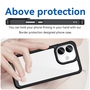 Sto�fest f�r Xiaomi Redmi Note 17 Pro 5G TPU Acryl Hybrid Schwarz