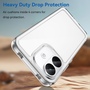 Sto�fest f�r Xiaomi Redmi Note 17 Pro 5G TPU Acryl Hybrid Transparent