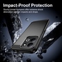Silikon f�r Xiaomi Redmi 17 4G / 5G Carbon Design Design TPU Schwarz