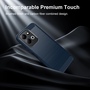 Silikon f�r Xiaomi Redmi 17 4G / 5G Carbon Design Design TPU Blau