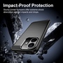 Silikon Xiaomi Redmi Note 17 Pro 5G Carbon Design Design TPU Schwarz